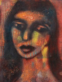 Akram Dost Baloch, 7 x 9 inch, Mixed Media on Paper, Figurative Painting, AC-ADB-012